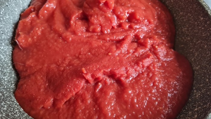 وصفة معجون الطماطم ليست للأشخاص الكسالى