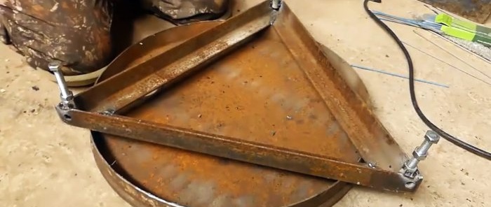 Paano gumawa ng isang mahabang nasusunog na kalan mula sa scrap metal