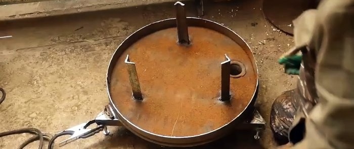 Как да направите печка с дълго горене от скрап