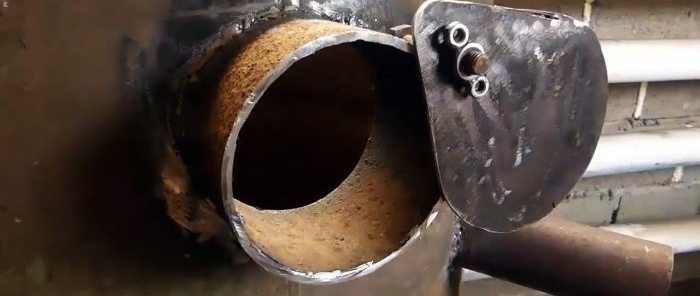 How to make a long-burning stove from scrap metal
