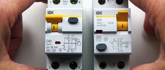 What is the difference and when to install an RCD or DIF switch