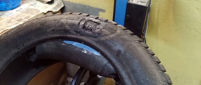 Sådan reparerer du sideskader på et dæk uden at bruge en masse tid og penge