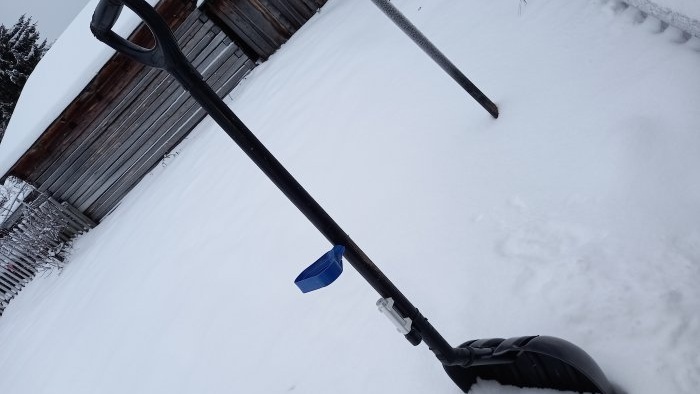 Cum să actualizați o lopată pentru zăpadă
