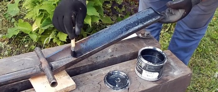 Kako napraviti lopatu za rov od smeća Brzo kopanje rova ​​je zajamčeno