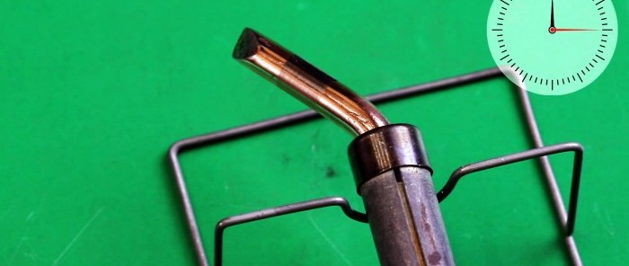 Cum să protejați un vârf de fier de lipit de cupru