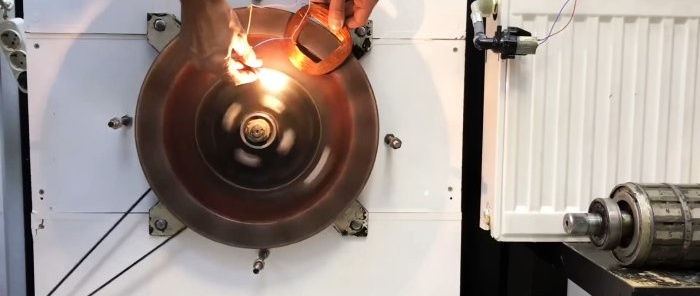 Uppvärmning med elmotor i en tvättmaskin