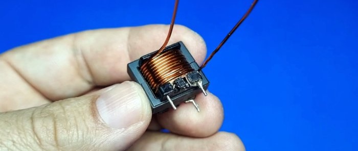 Hoe maak je een inductieverwarmer van een oude spaarlamp