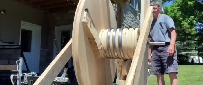 Како направити дрвену каду загрејану од котла на дрва