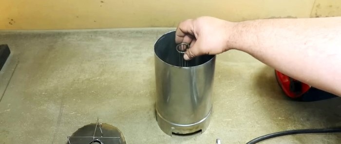 Πώς να φτιάξετε μια σόμπα σαν φινλανδικό κερί με ρυθμιζόμενη φλόγα