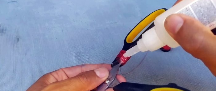 Cum să reparați un mâner de foarfecă rupt