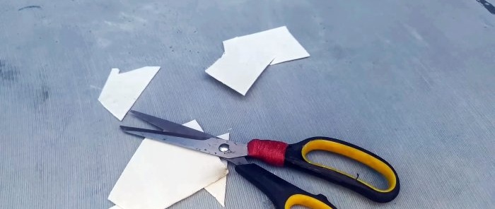 Kaip pataisyti sulūžusią žirklių rankeną