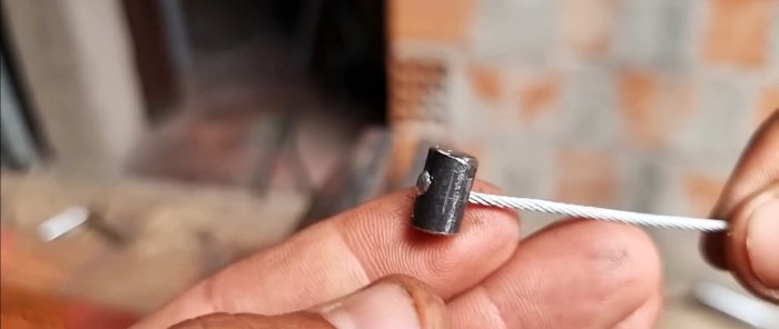 3 opties om een ​​betrouwbare naaf aan het uiteinde van de kabel te maken