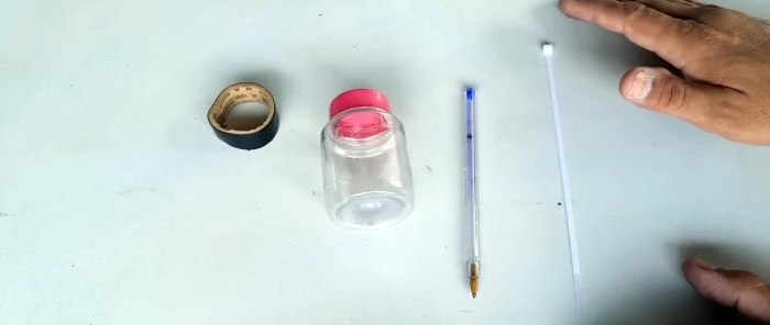 Ako vyrobiť mini maliarsku pištoľ z guľôčkového pera