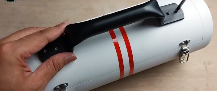 How to make a convenient tool box from PVC pipe