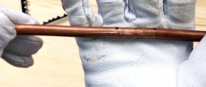 Comment réparer un pli dans un tuyau