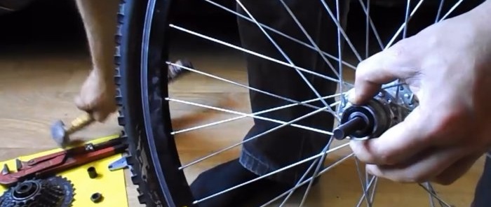 كيفية صيانة محور عجلة الدراجة مع المحامل الصناعية