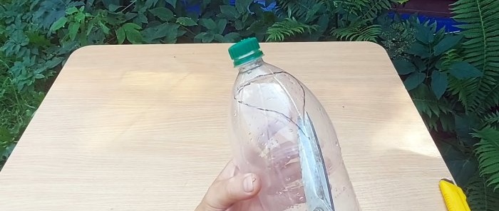 Sådan gør du PET-flasker til en anordning til sikker bærplukning