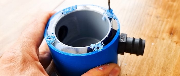 Cómo hacer una bomba de lavado con destornillador o taladro.