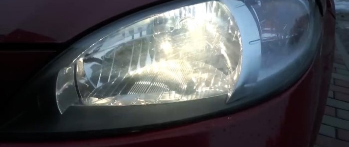 Cách cải thiện đèn pha ô tô mờ